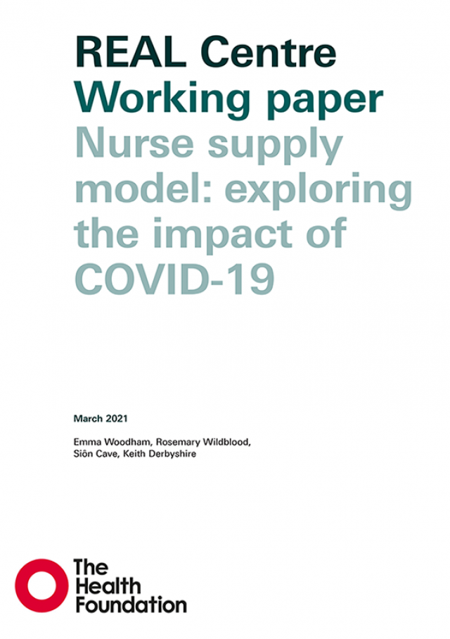 Nurse supply model: exploring the impact of COVID-19