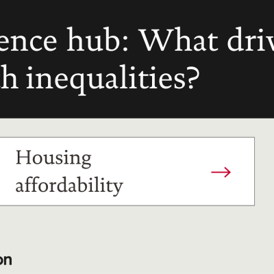 Evidence Hub: Housing affordability
