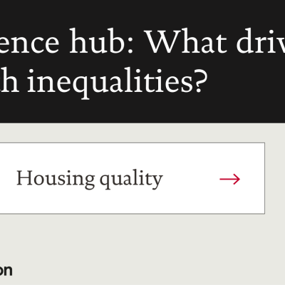 Evidence Hub: Housing quality