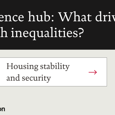 Evidence Hub: Housing stability and security