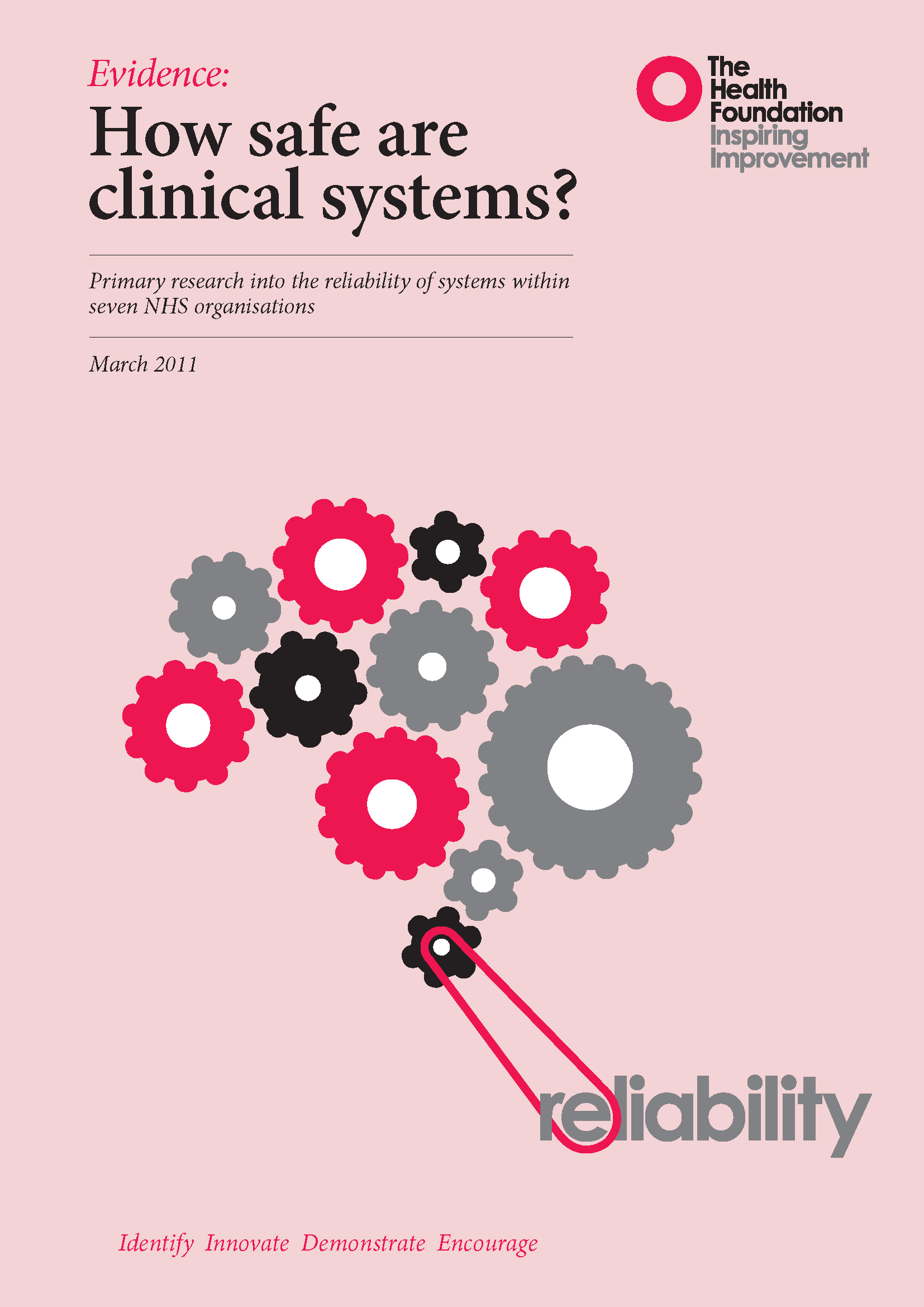 Evidence: How safe are clinical systems? - The Health Foundation