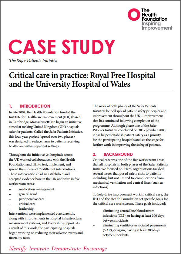 Access To Health Care Case Study