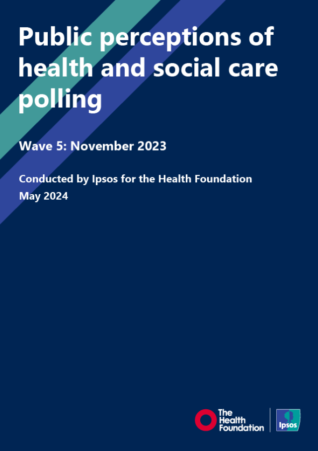 Public perceptions of health and social care polling