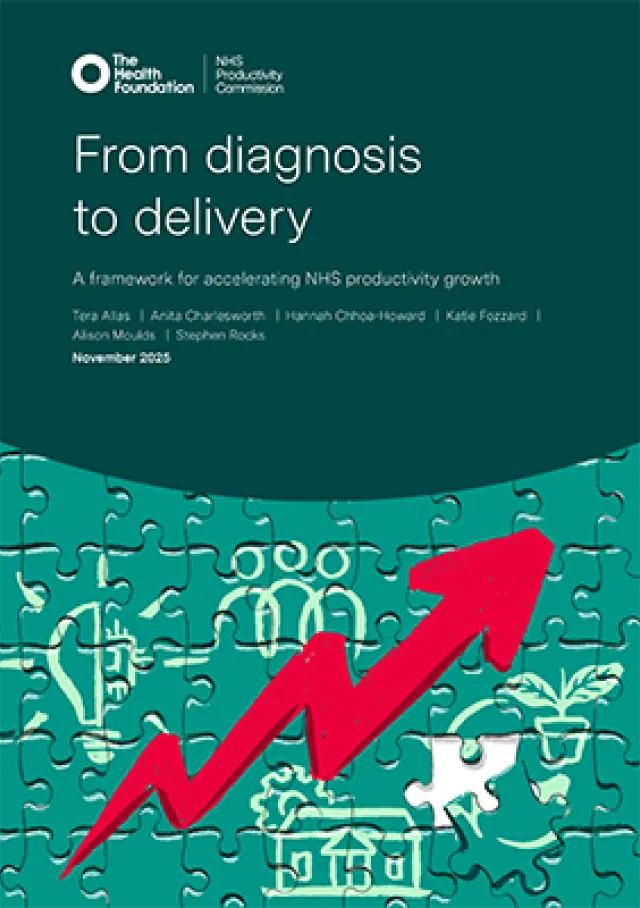 Front cover showing jigsaw pieces with a dynamic red arrow over the top