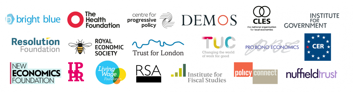 Logos of multiple organisations supporting this event