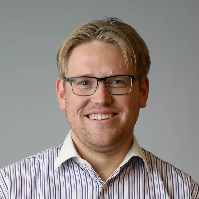 Arne Wolters, Senior Analytics Manager at the Health Foundation