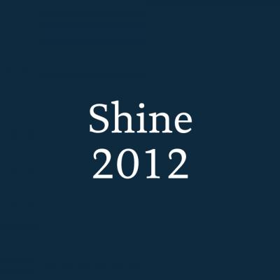 Shine 2012 programme